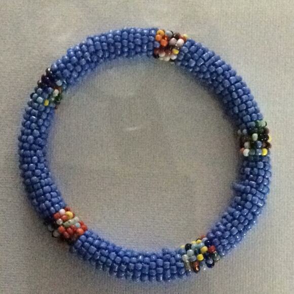 Kenya 🇰🇪 3 Bangle Bracelets Handmade Size-@3 1/2” - Picture 6 of 6
